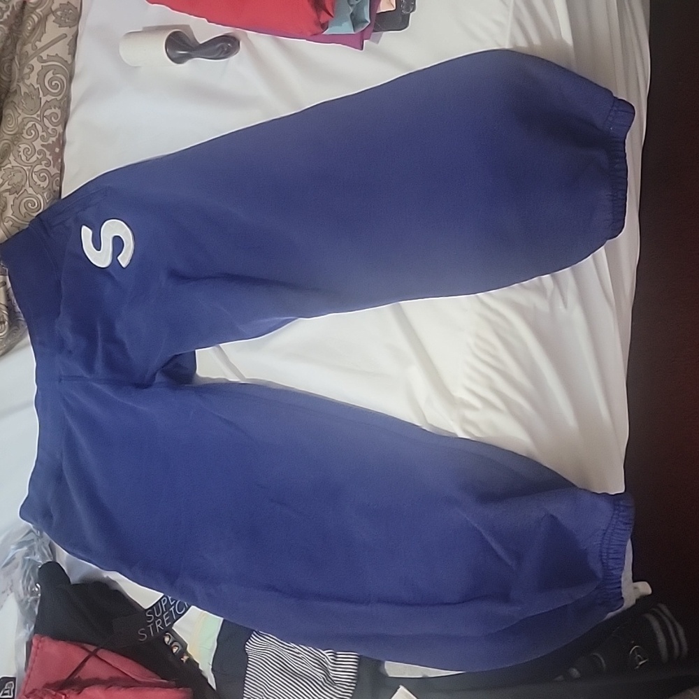 Supreme S logo sweatpants size L
